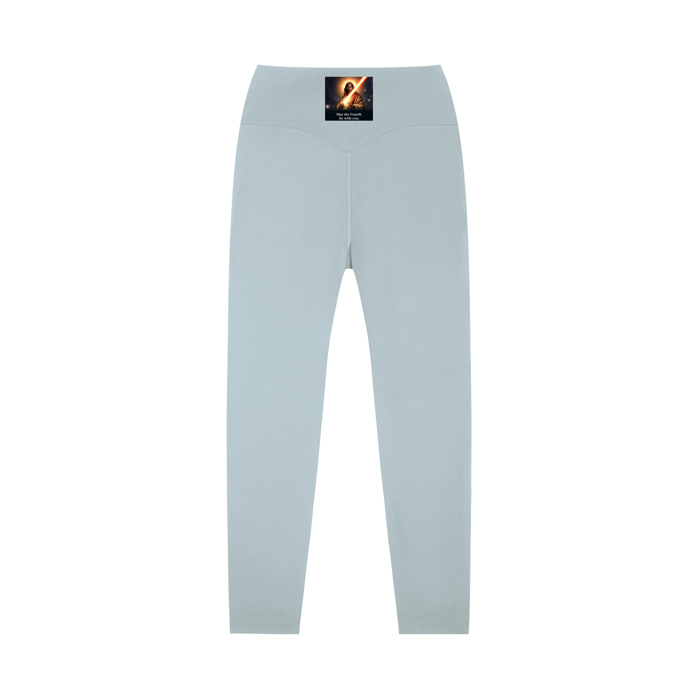 High-Waisted Leggings: Never Alone Pink