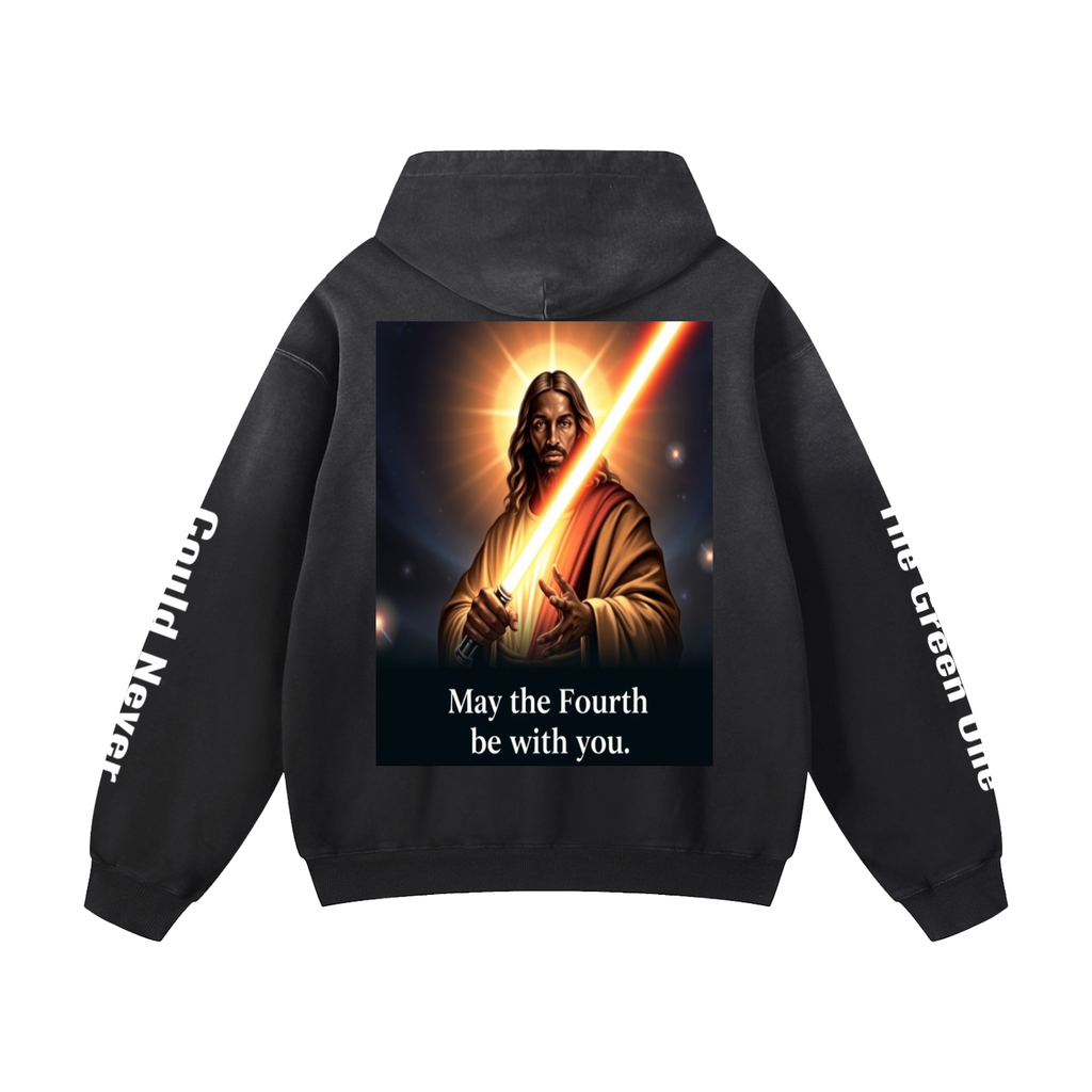 Sunfade Oversized Hoodie: TGOCN White