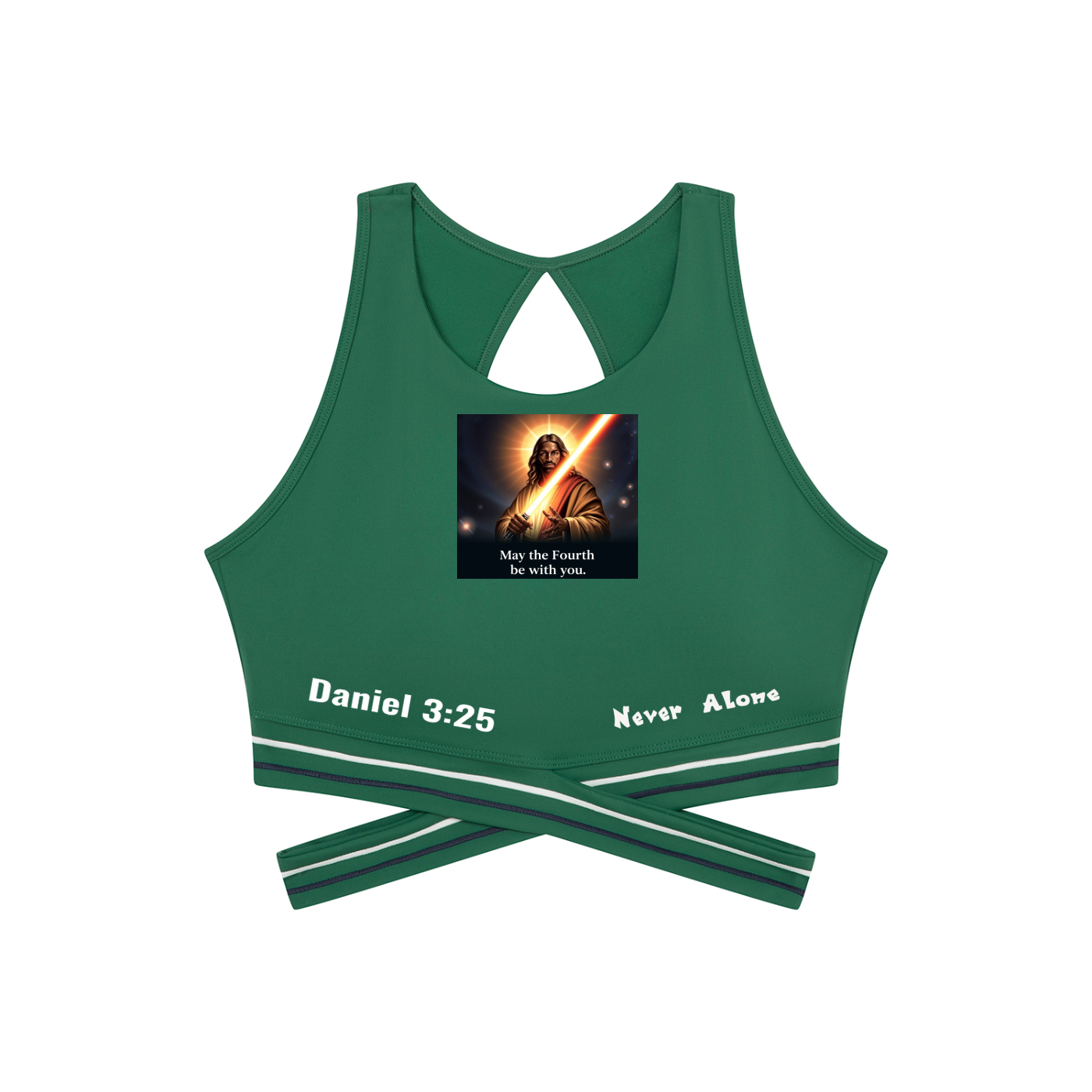 Women’s Criss-Cross Band Sports Bra