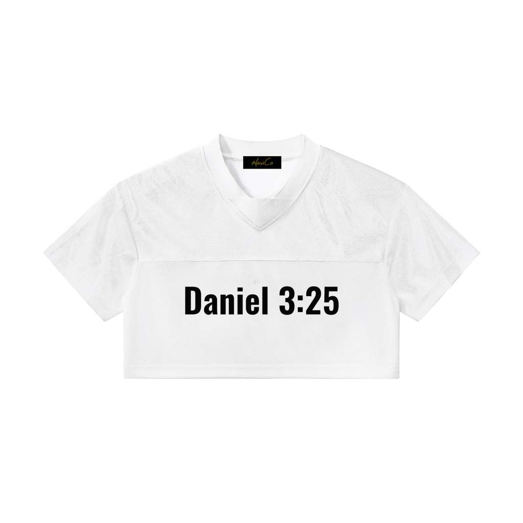 Women’s Cropped Paneled V-Neck Jersey