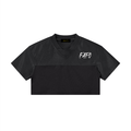 Women’s Cropped Paneled V-Neck Jersey