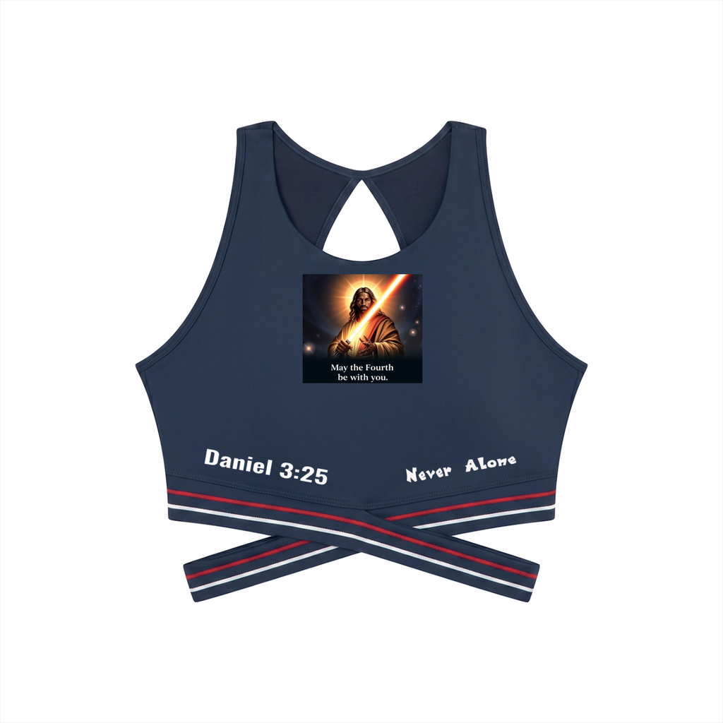 Women’s Criss-Cross Band Sports Bra