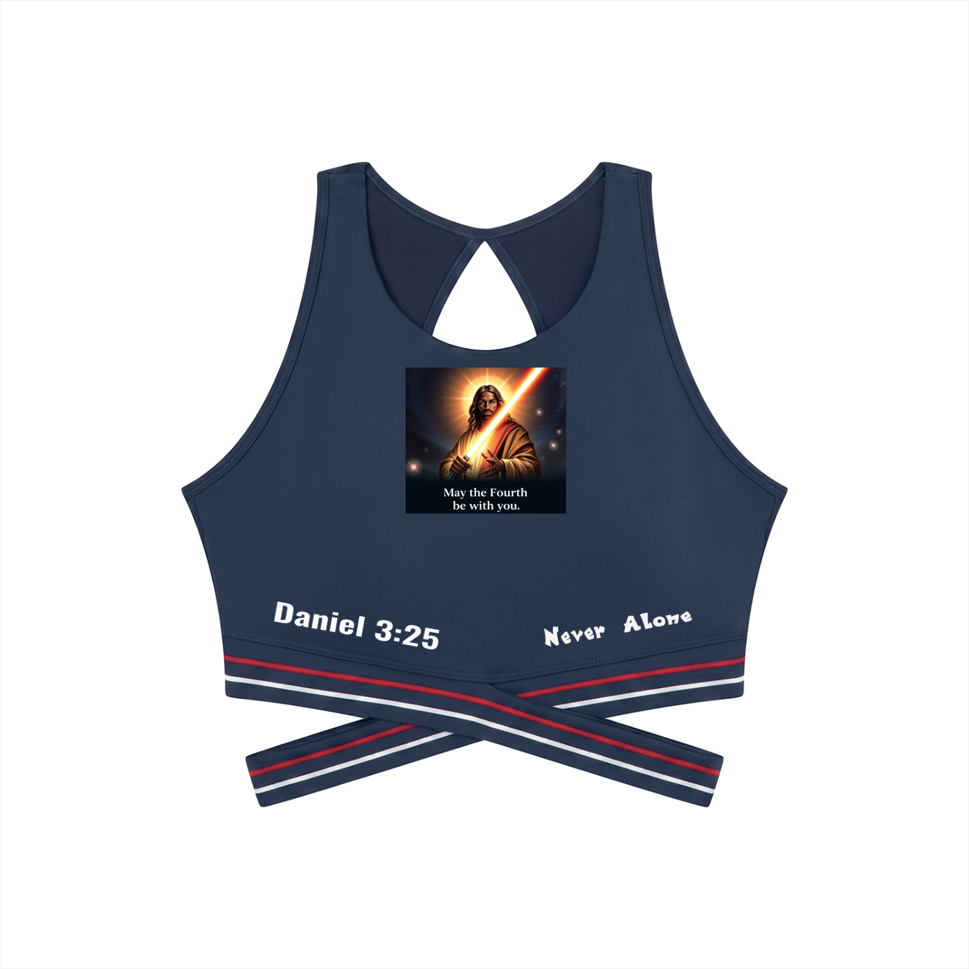 Women’s Criss-Cross Band Sports Bra