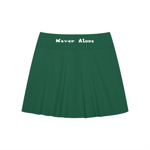 Daniel A-Line Contrast Panel Slit Skirt