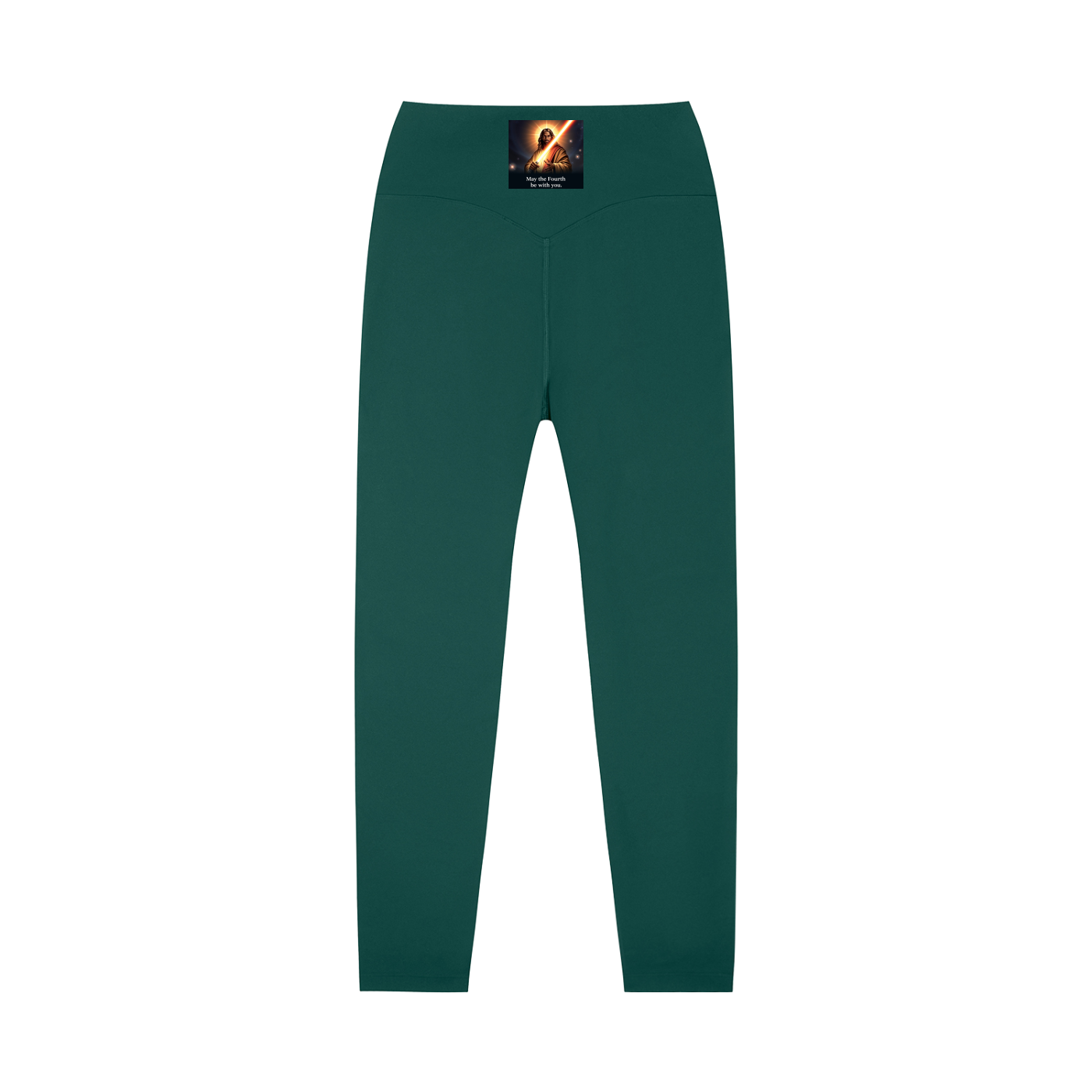 High-Waisted Leggings: Never Alone Pink