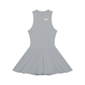 In Your Head Sleeveless Full-Zip Dress