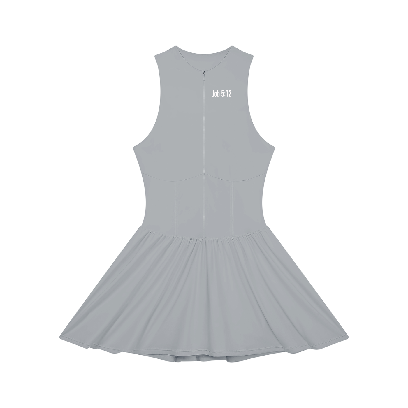 In Your Head Sleeveless Full-Zip Dress