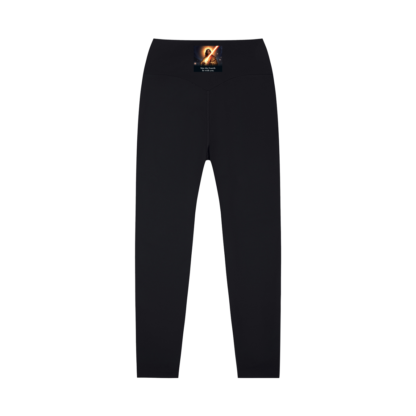 High-Waisted Leggings: Never Alone Pink