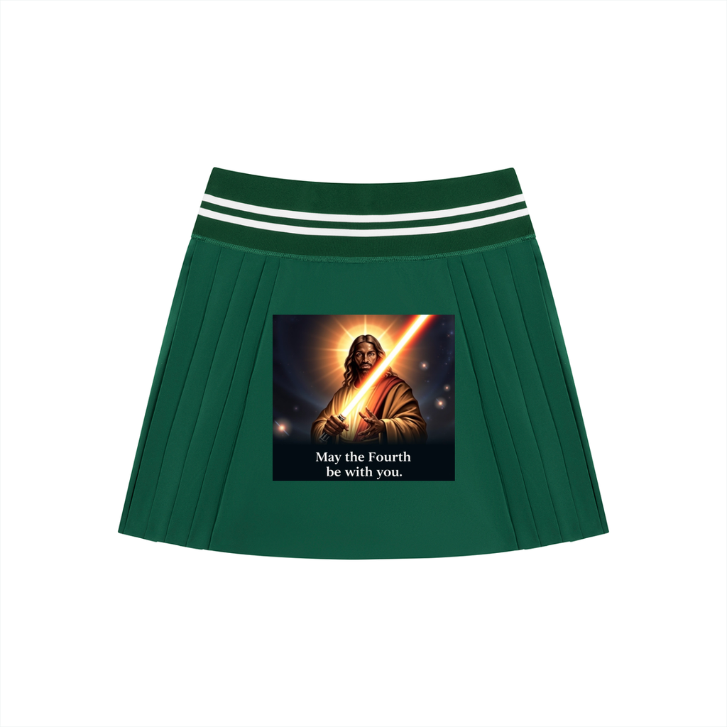 Daniel Pleated Mini Skirt