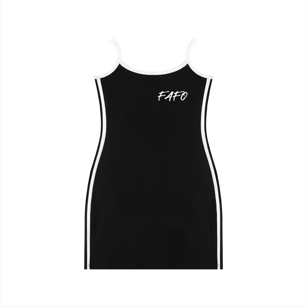 FAFO Variant Dark Mini Dress