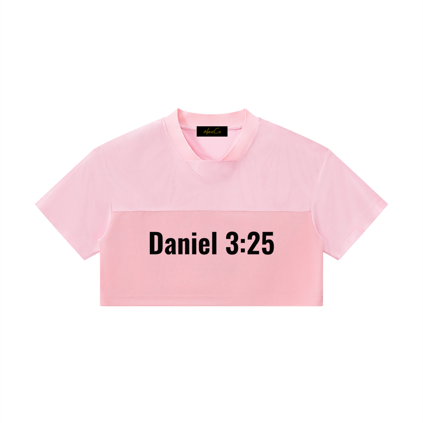 Women’s Cropped Paneled V-Neck Jersey