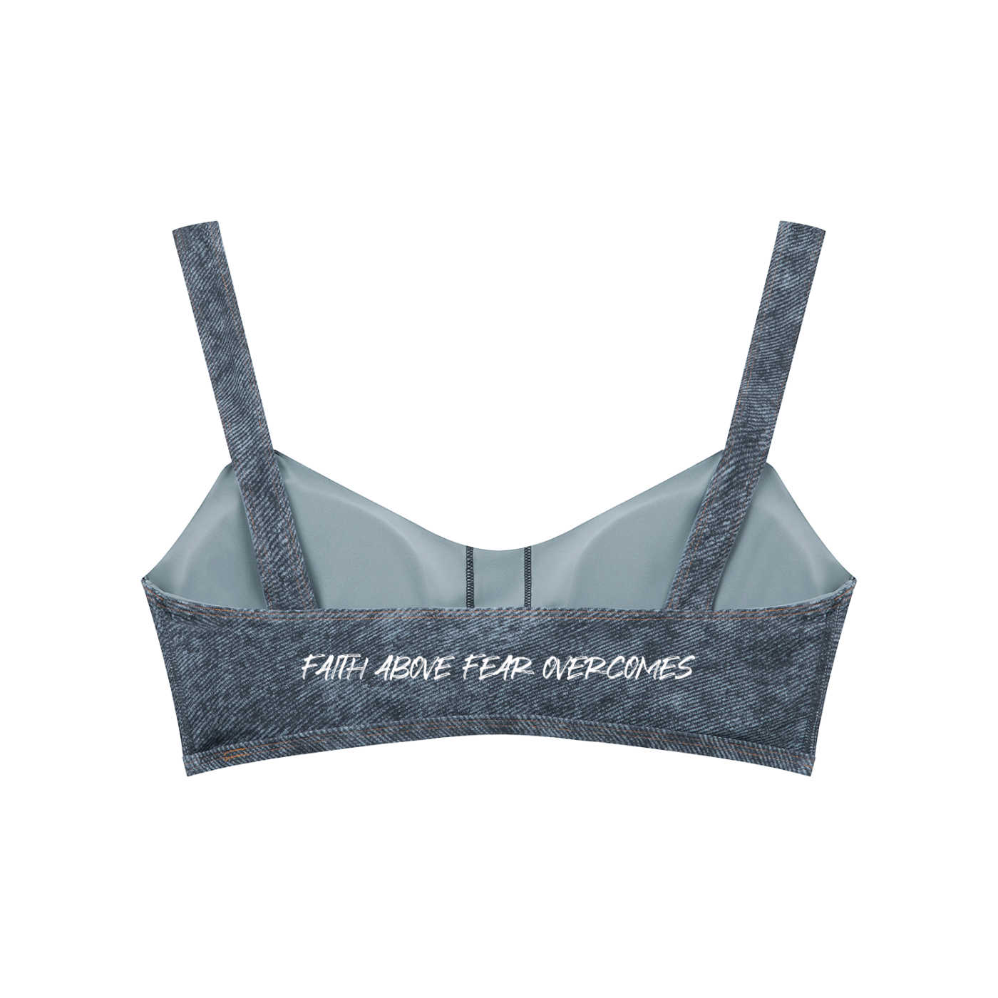 FAFO Denim Sports Bra