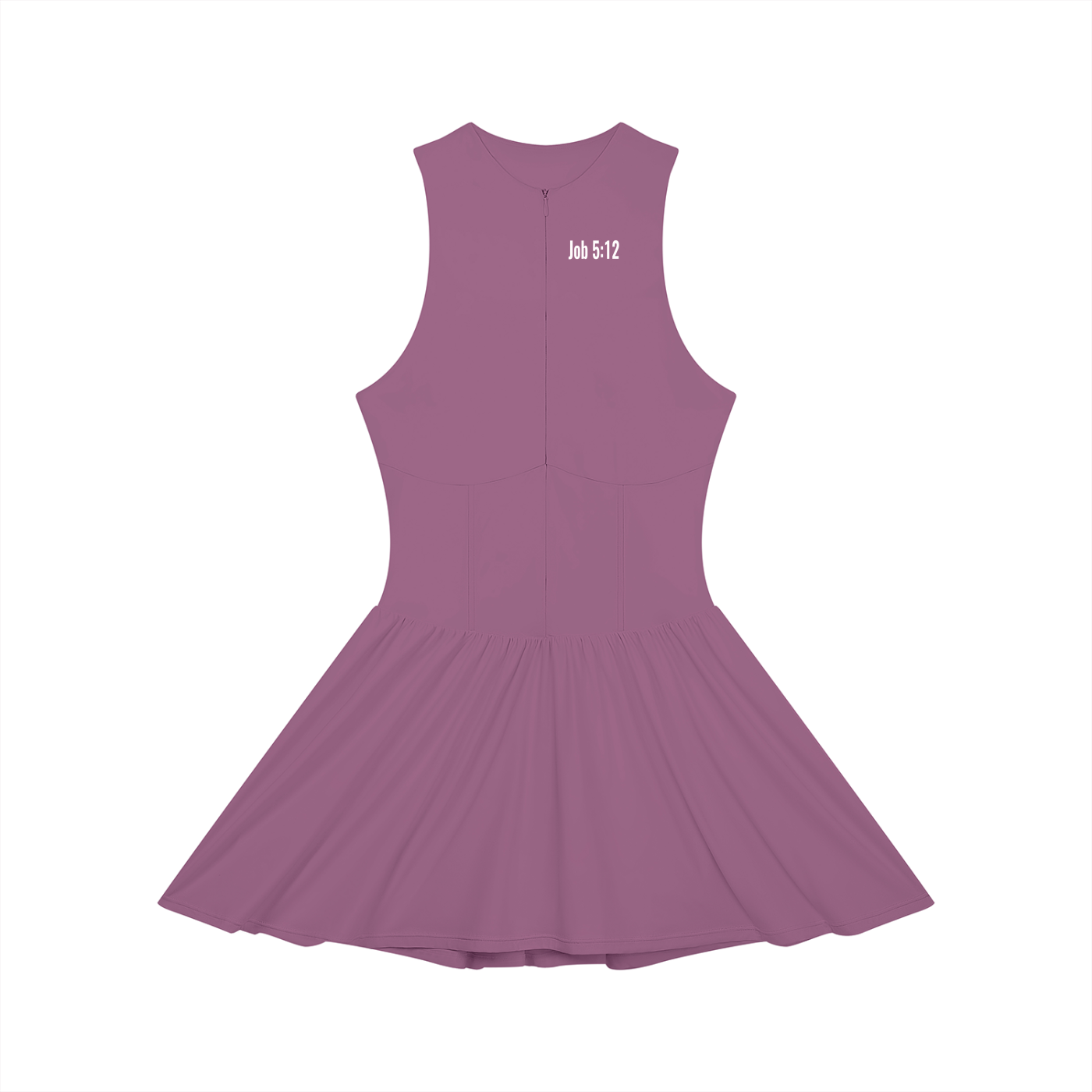 In Your Head Sleeveless Full-Zip Dress