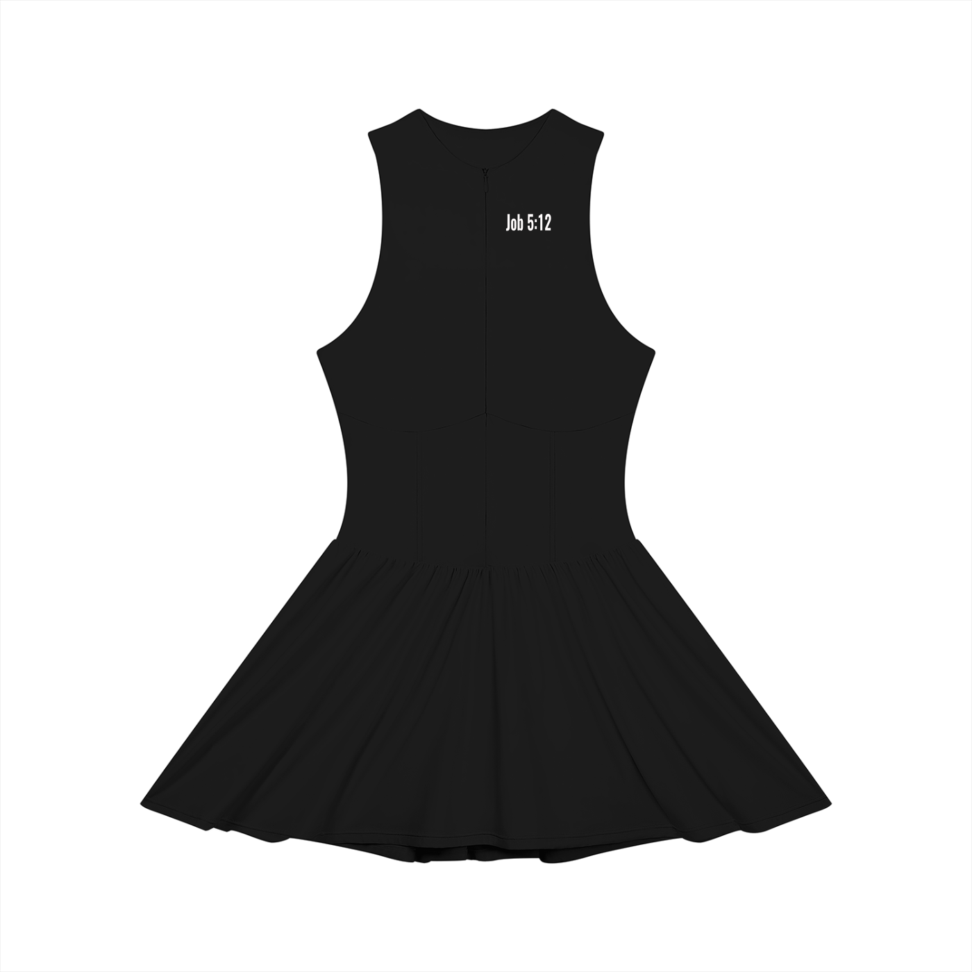 In Your Head Sleeveless Full-Zip Dress