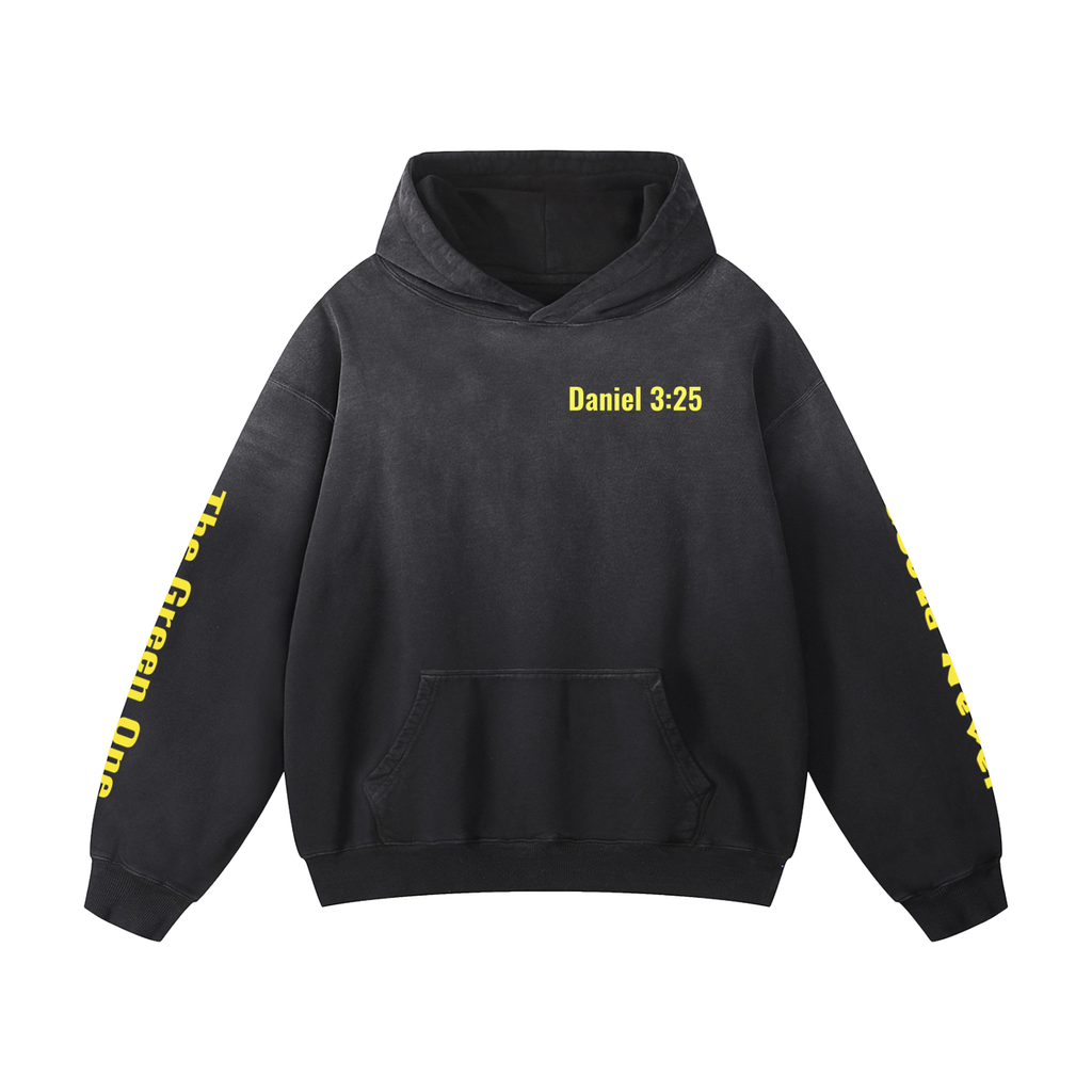 Sunfade Oversized Hoodie: TGOCN Yellow