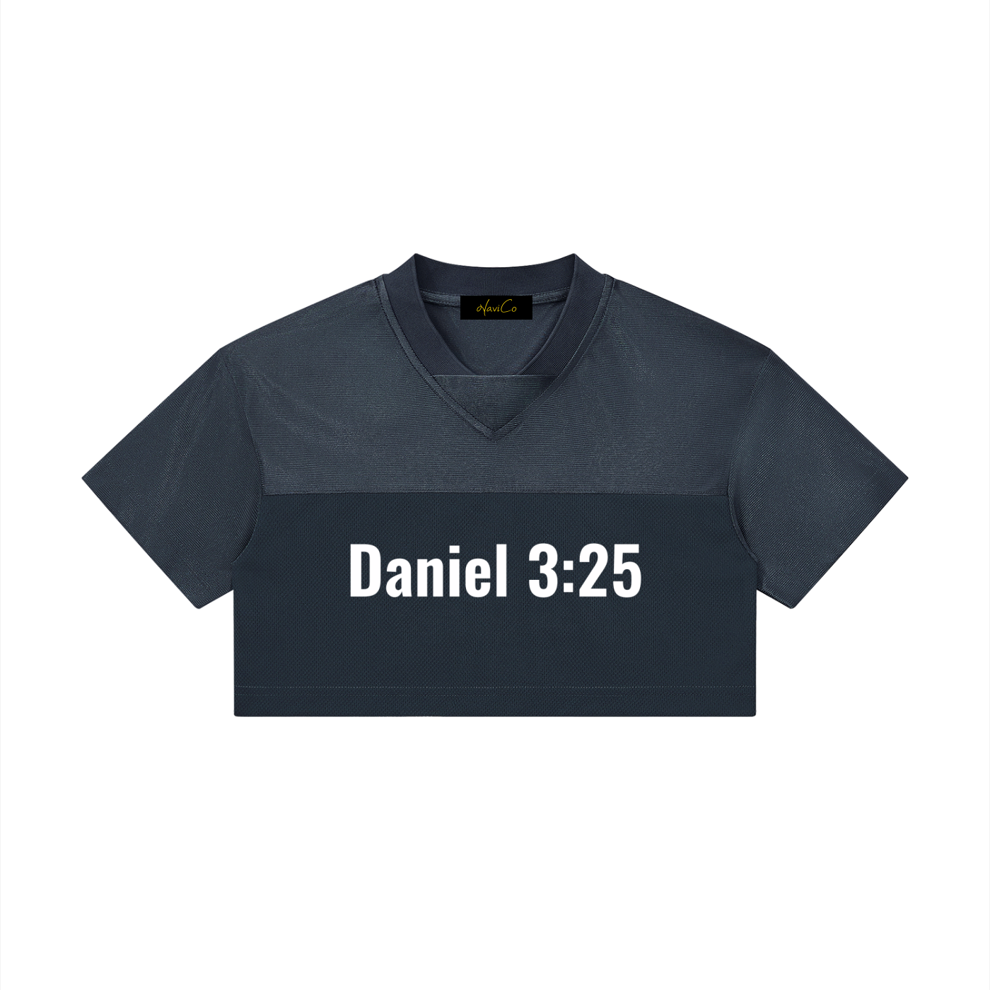 Women’s Cropped Paneled V-Neck Jersey