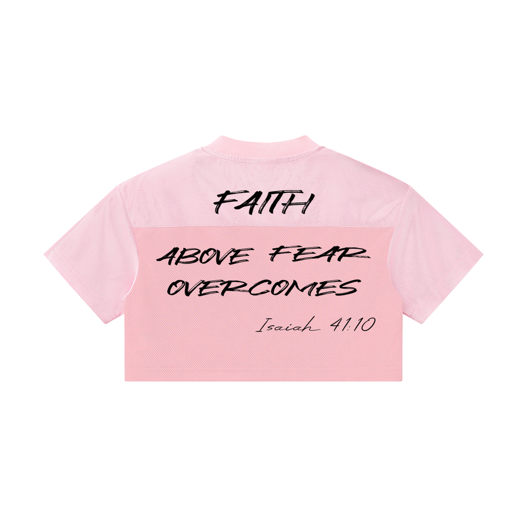 Women’s Cropped Paneled V-Neck Jersey