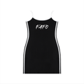 FAFO Mid Dark Mini Dress