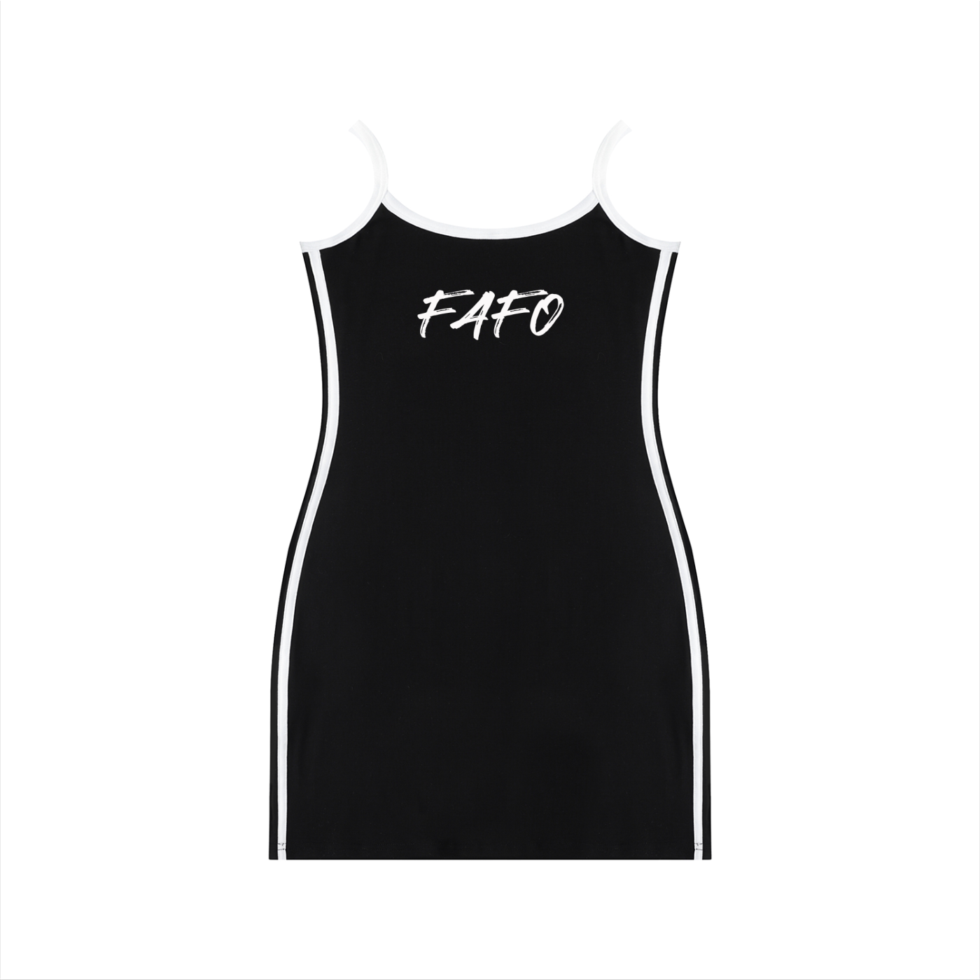 FAFO Mid Dark Mini Dress