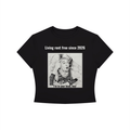 Rent Free Crop Top Shirt