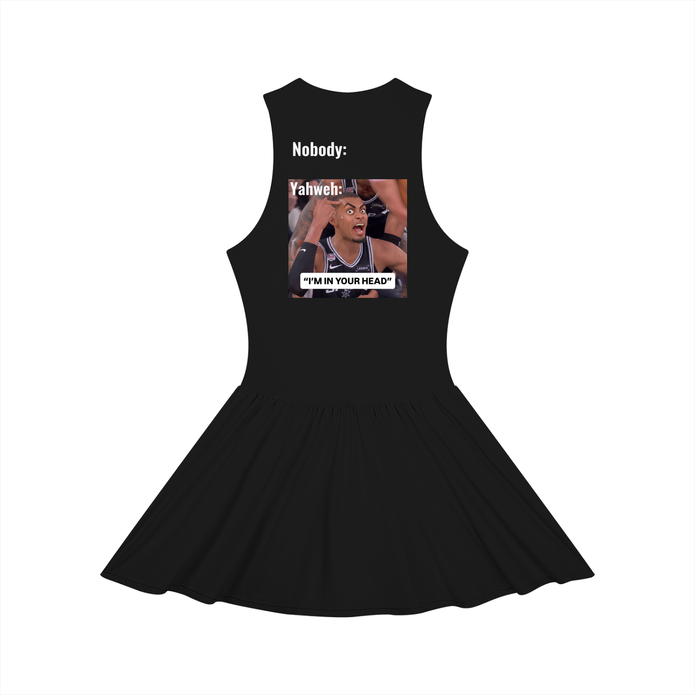 In Your Head Sleeveless Full-Zip Dress