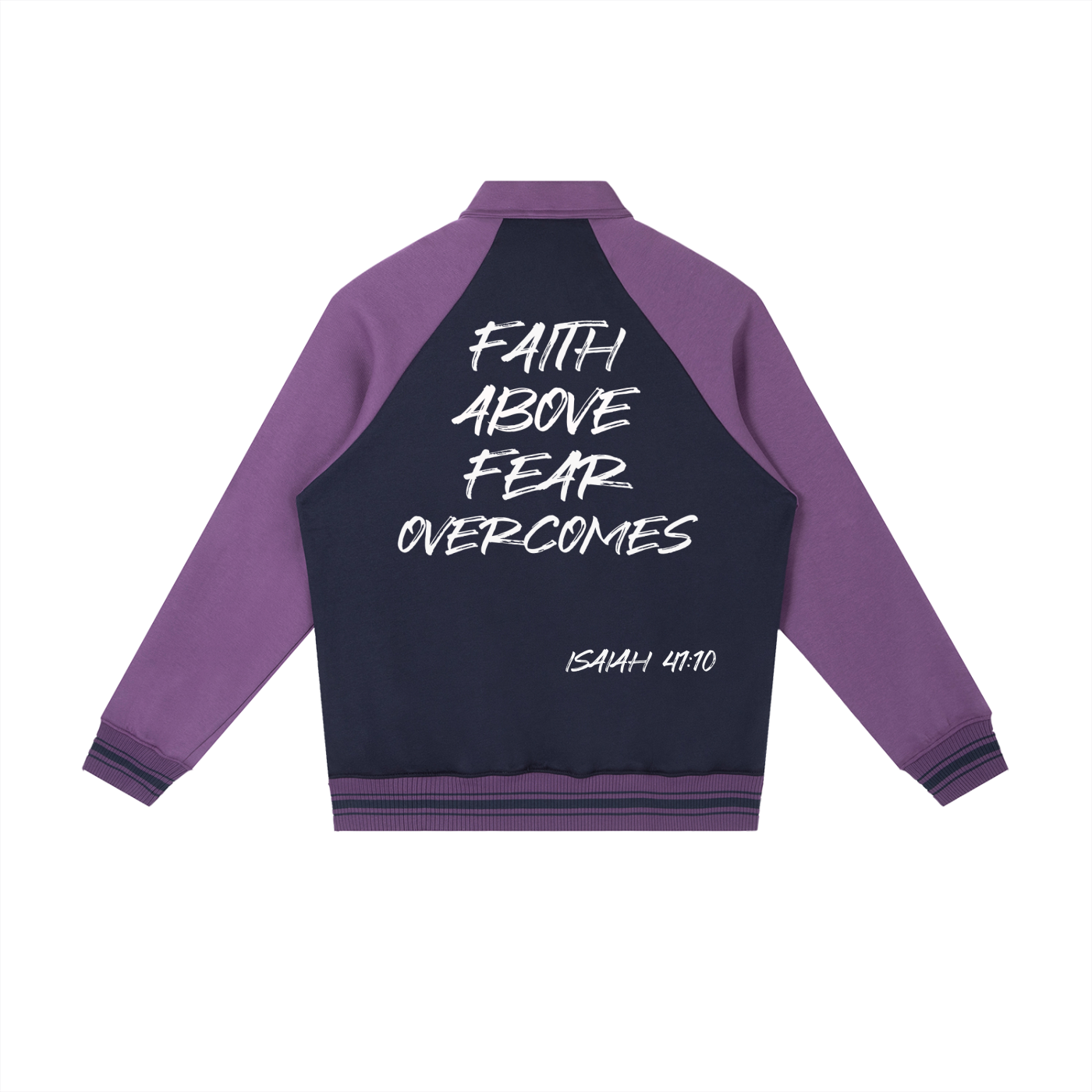 FAFO Variant Purple Baseball Jacket