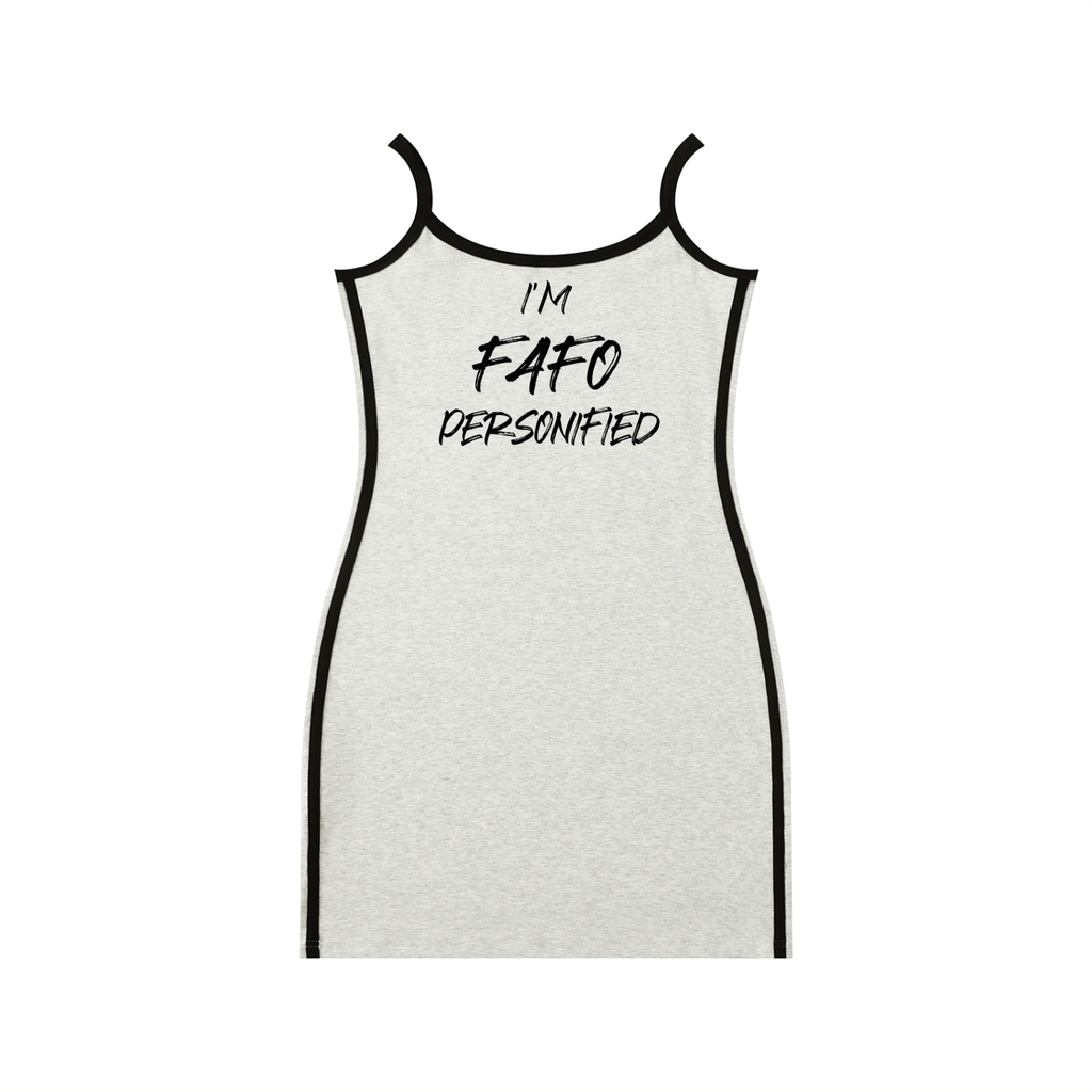 FAFO Light Mini Dress