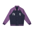 FAFO Purple Baseball Jacket
