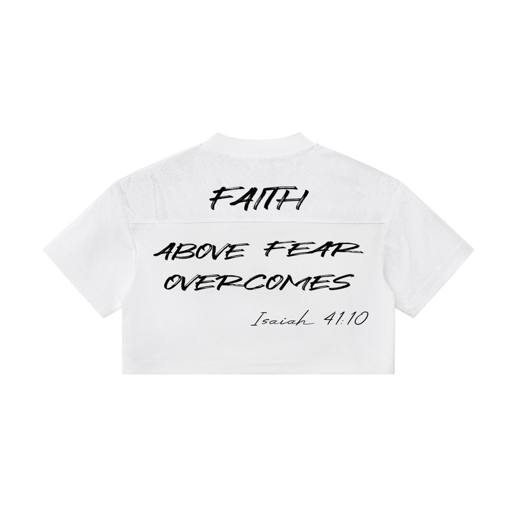 Women’s Cropped Paneled V-Neck Jersey