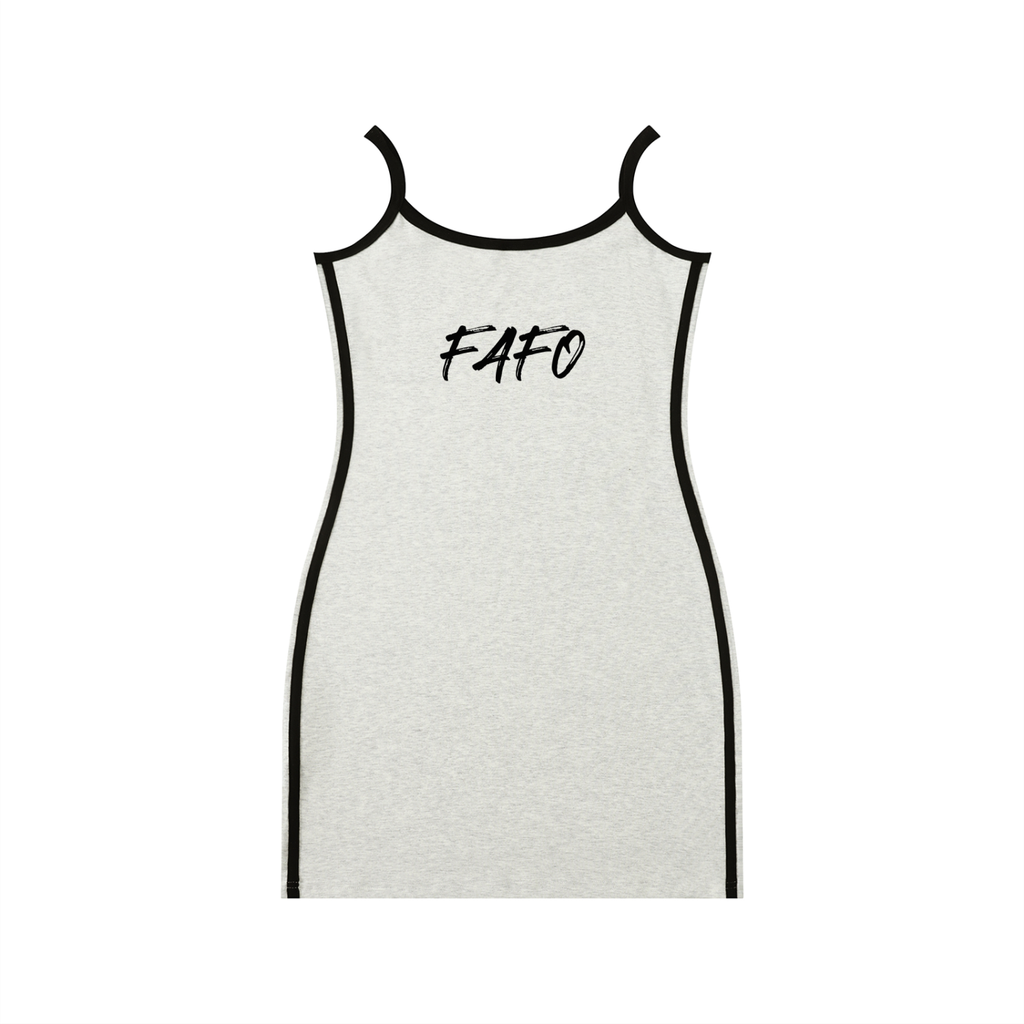 FAFO Mid Light Mini Dress