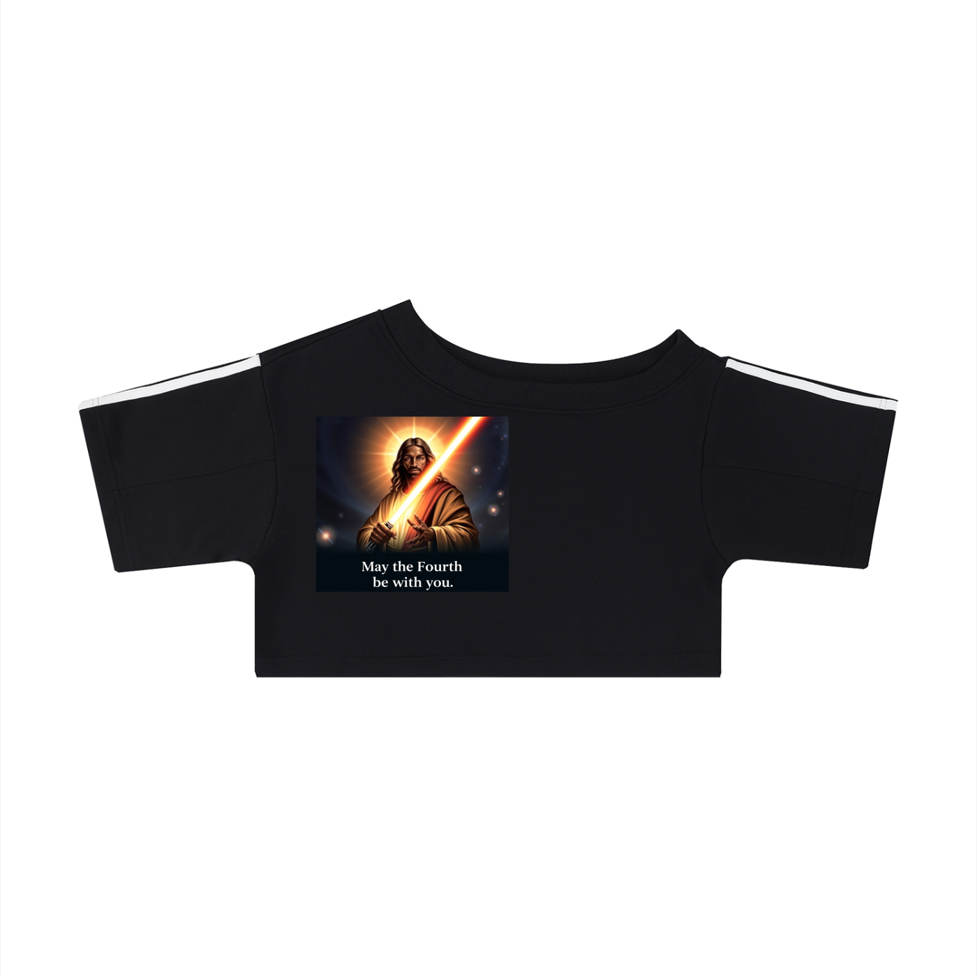 Women's Off-the-Shoulder Crop T-Shirt