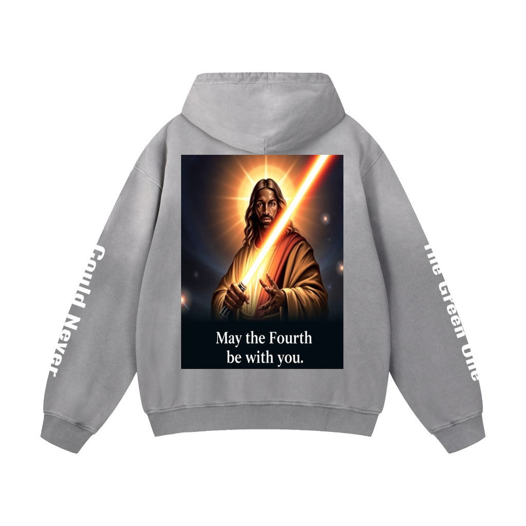 Sunfade Oversized Hoodie: TGOCN White
