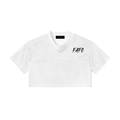 Women’s Cropped Paneled V-Neck Jersey