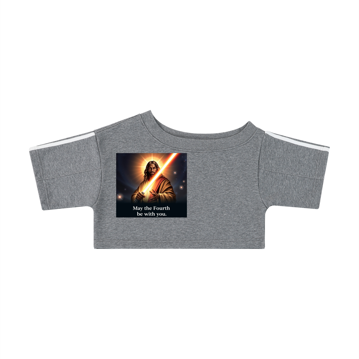 Women's Off-the-Shoulder Crop T-Shirt