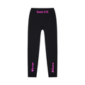 High-Waisted Leggings: Never Alone Pink