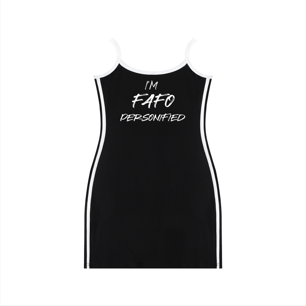 FAFO Dark Mini Dress