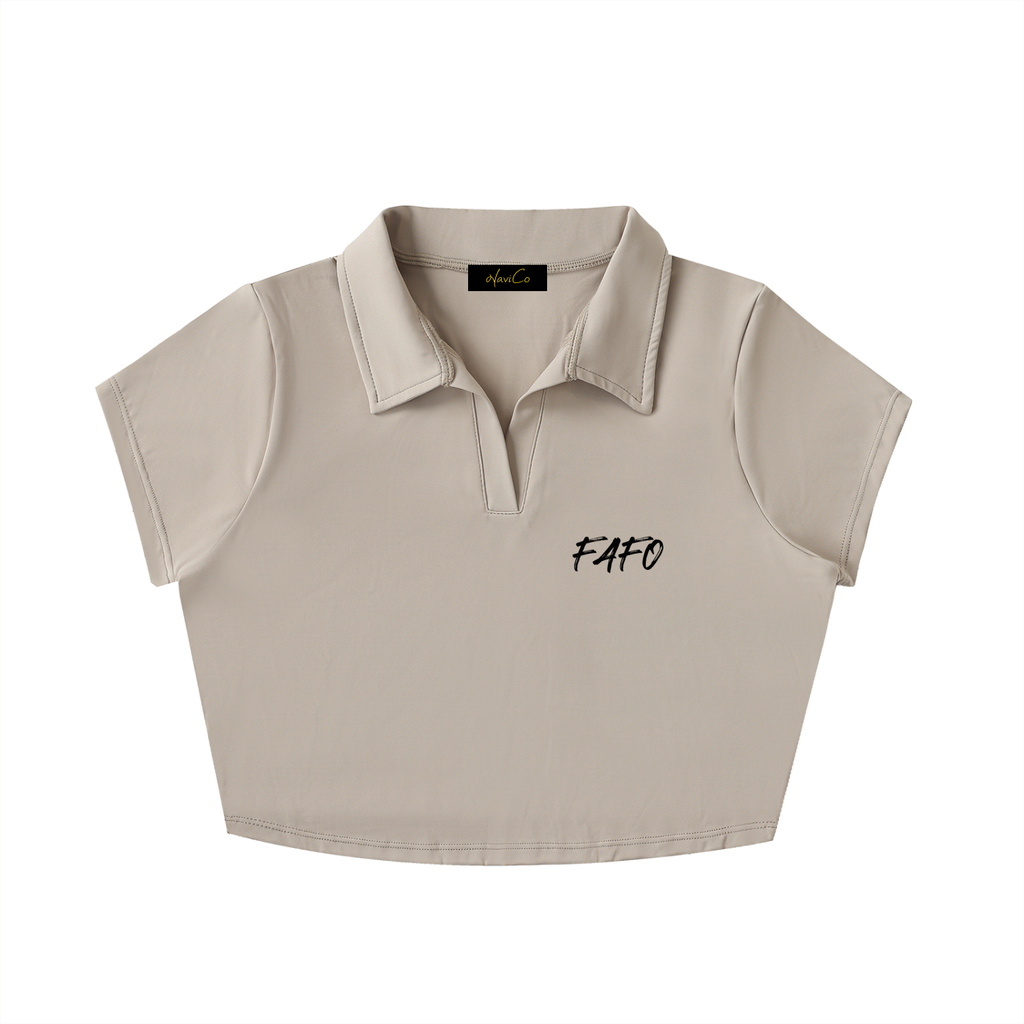 FAFO Variant Light Crop Top