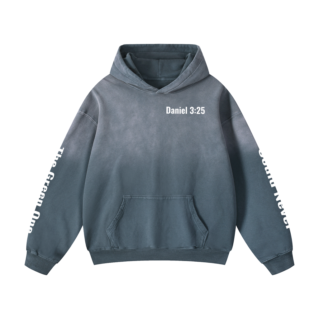 Sunfade Oversized Hoodie: TGOCN White