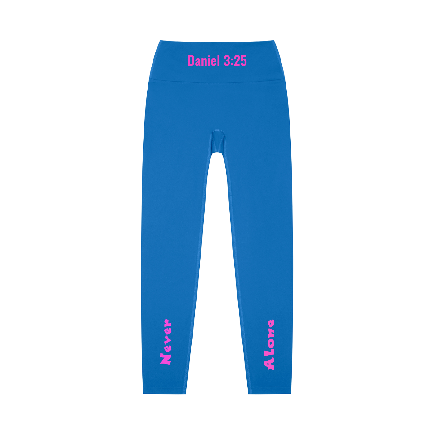 High-Waisted Leggings: Never Alone Pink