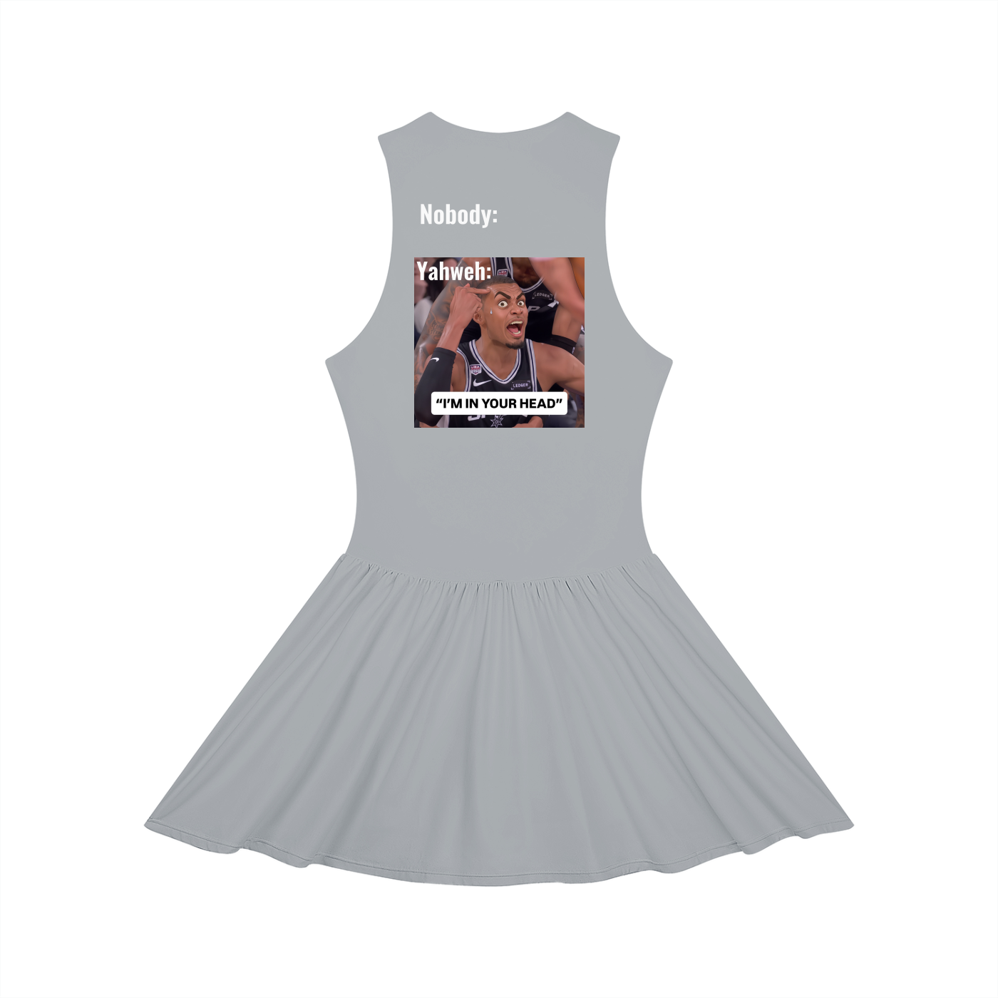 In Your Head Sleeveless Full-Zip Dress