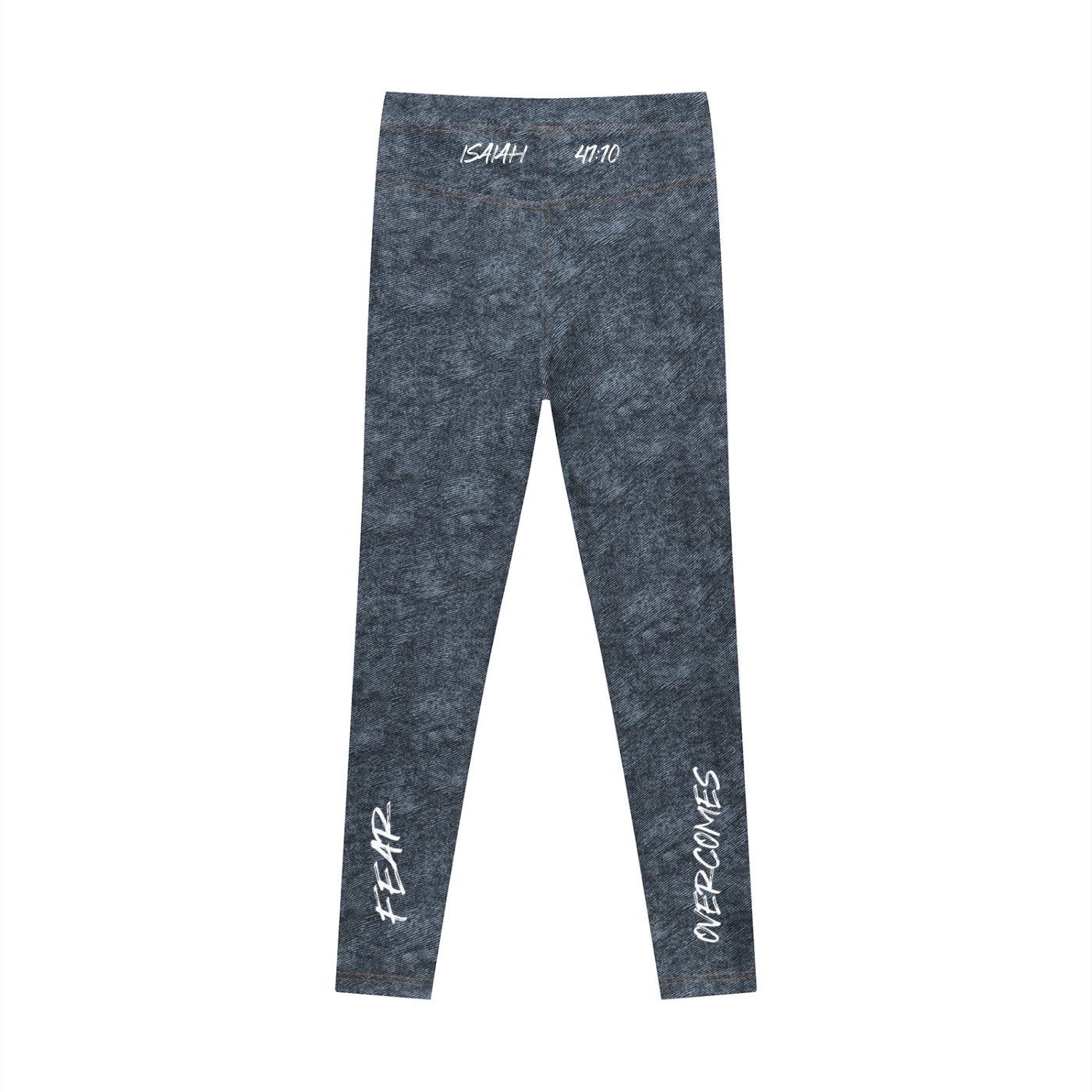 FAFO Denim Zip-Fly Leggings