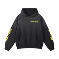 Sunfade Oversized Hoodie: Never Alone Yellow