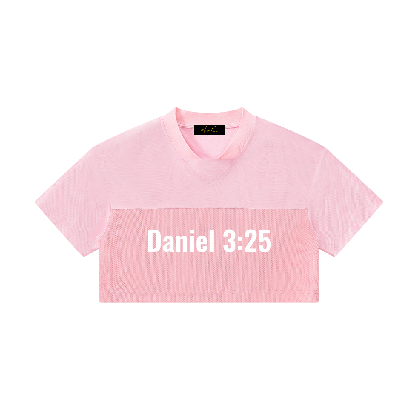 Women’s Cropped Paneled V-Neck Jersey
