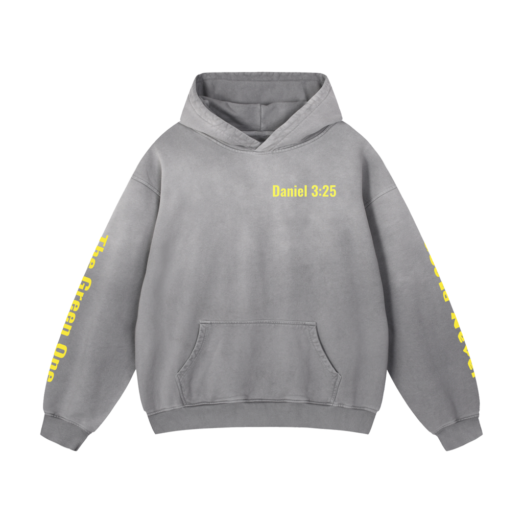 Sunfade Oversized Hoodie: TGOCN Yellow