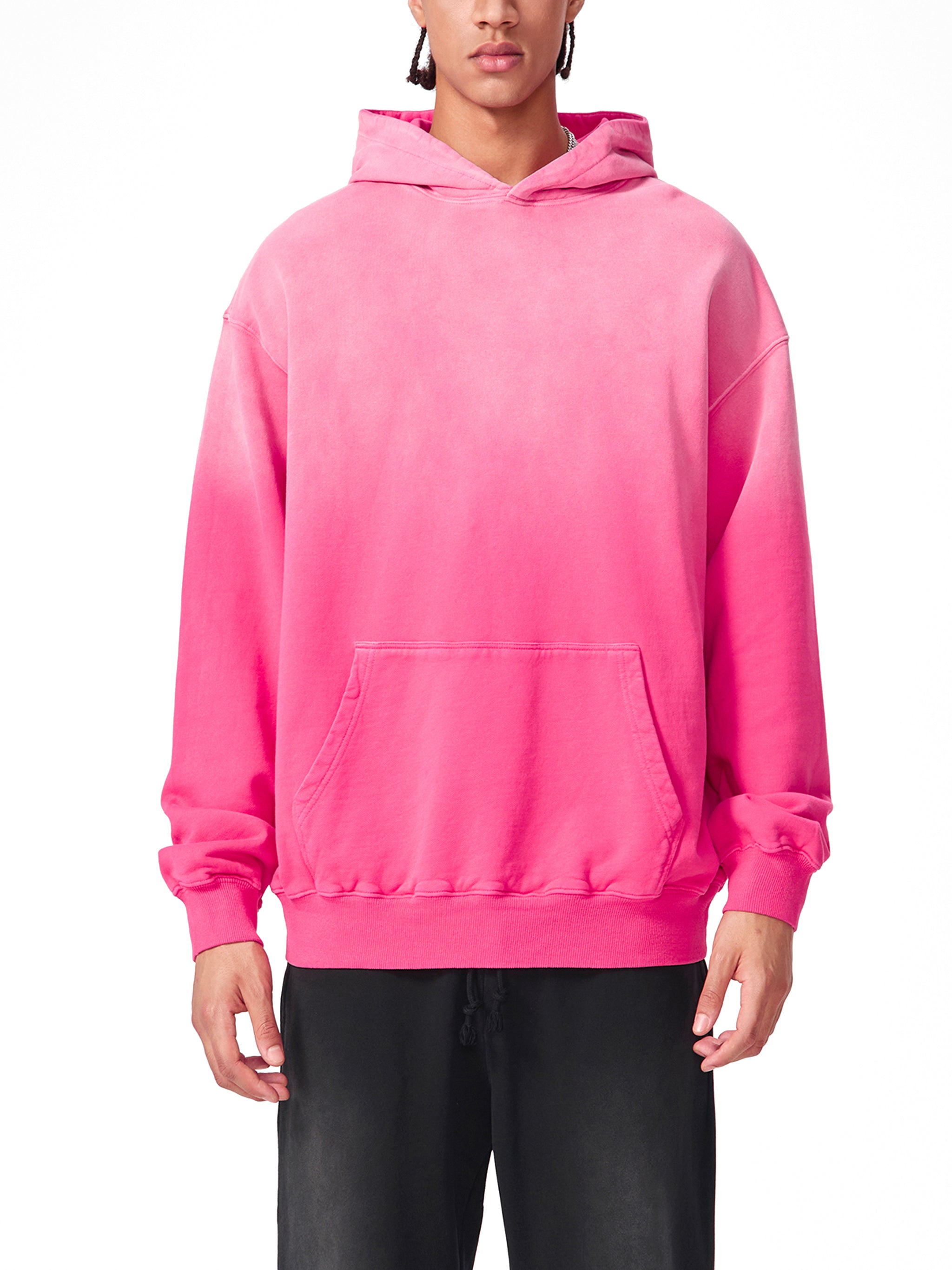 Sunfade Oversized Hoodie: Never Alone White