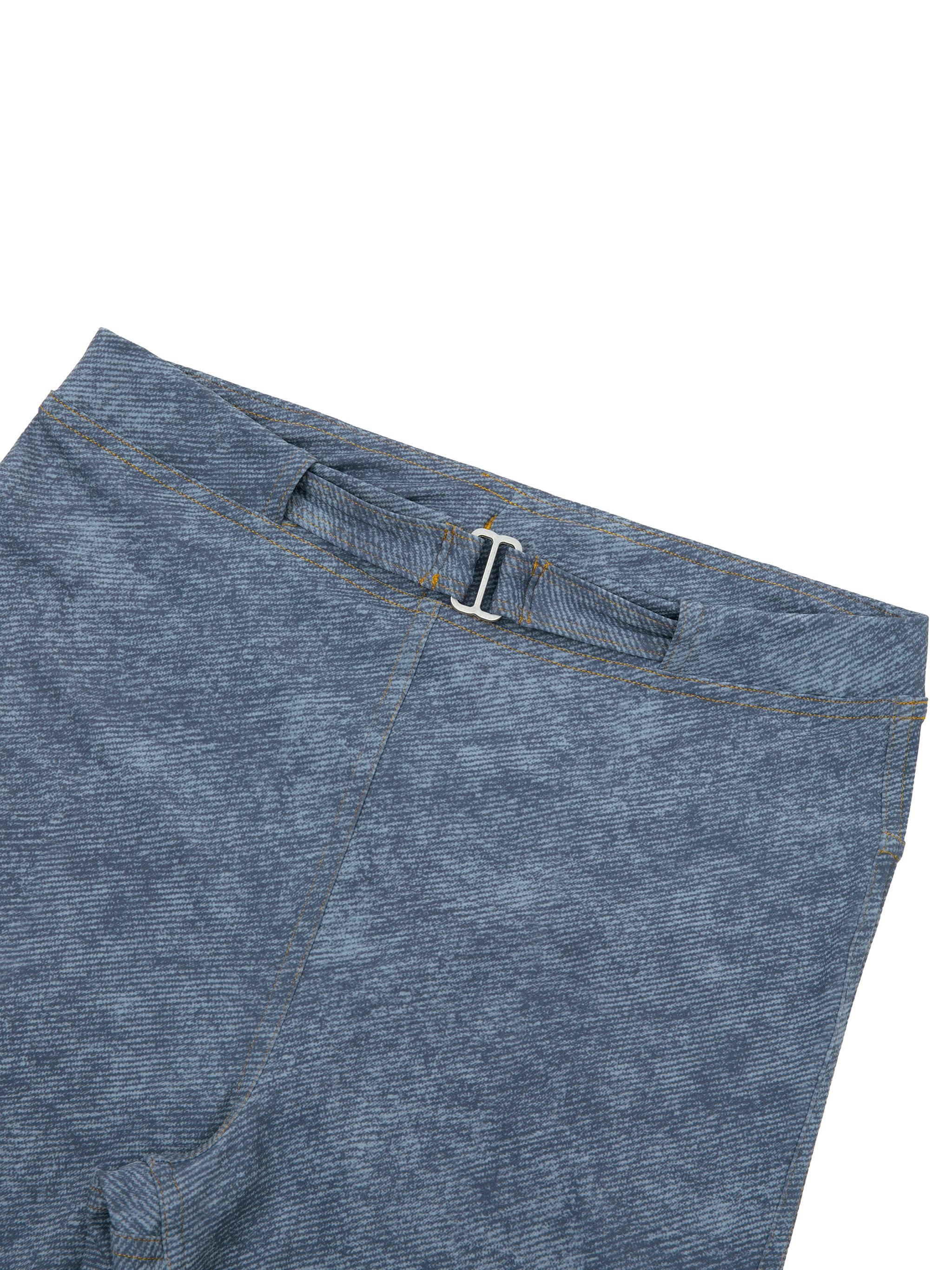 FAFO Denim Zip-Fly Leggings