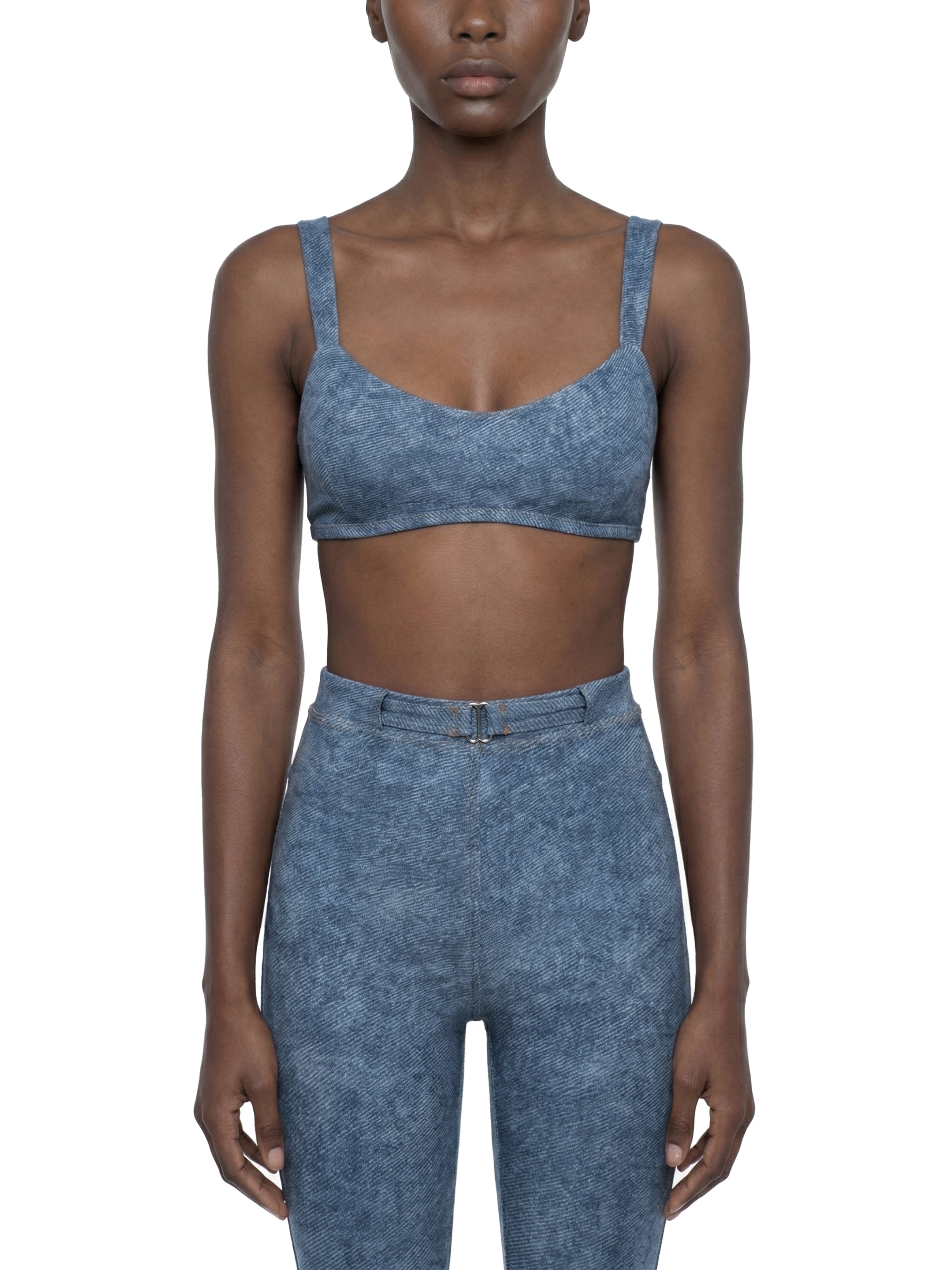 FAFO Denim Sports Bra